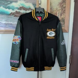NFL Super Bowl Champions Black and Yellow Jacket